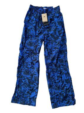 Nike HM7286-405 Windrunner Floral Nylon Pant Blue ( S )